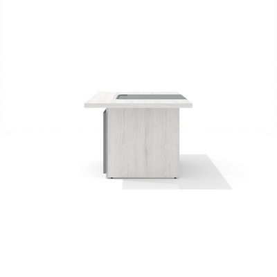 Time.S Ts-180+Ts-100.1 (Дуб эльза) Стол руководителя с декоративным траверсом МДФ