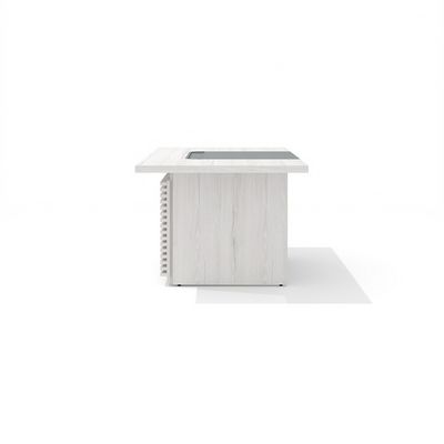 Time.S Ts-180+Ts-100.2 (Дуб эльза) Стол руководителя с декоративным траверсом, реечный, ЛДСП