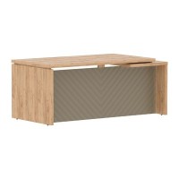 Torr Lux TLCT 189 L (Дуб бофорд/Капучино) Стол руководителя, левый