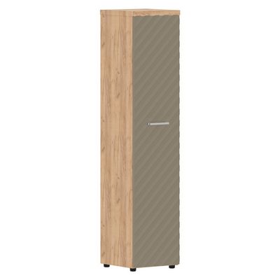 Torr Lux TLHC 42.1 R (Дуб бофорд/Капучино) Шкаф колонка, правый, с глухой дверью и топом