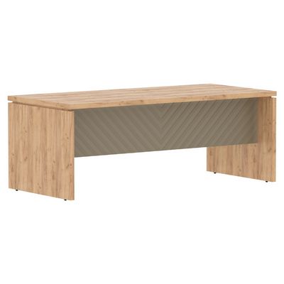 Torr Lux TLST 209 (Дуб бофорд/Капучино) Стол руководителя