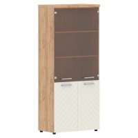 Torr Lux TLHC 85.2 (Дуб бофорд/Латте) Шкаф комбинированный с топом