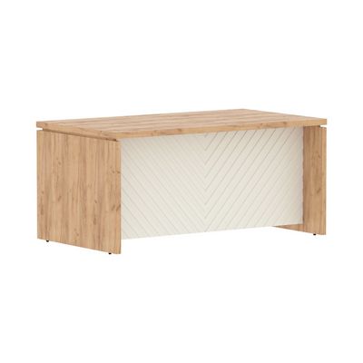 Torr Lux TLST 169H (Дуб бофорд/Латте) Стол руководителя