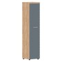 Torr Lux TLHC 42.1 R (Дуб бофорд/Серо-голубой) Шкаф колонка, правый, с глухой дверью и топом