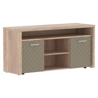 Torr Lux TLTF-3D (Дуб каньон/Капучино) Тумба с фригобаром