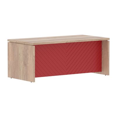 Torr Lux TLST 189H (Дуб каньон/Красный) Стол руководителя