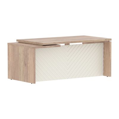 Torr Lux TLCT 189 R (Дуб каньон/Латте) Стол руководителя, правый