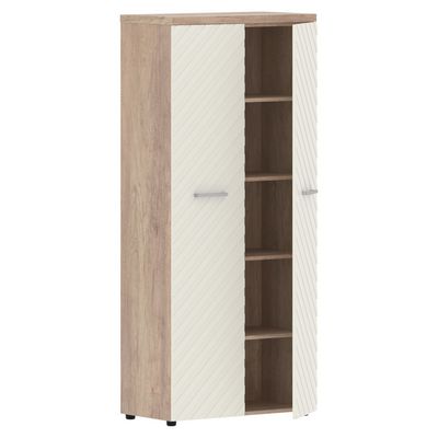 Torr Люкс TLHC 85.1 (Дуб каньон/Латте) Шкаф с глухими дверьми и топом