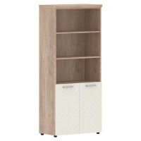 Torr Lux TLHC 85.5 (Дуб каньон/Латте) Шкаф с 1 комплектом глухих малых дверей и топом