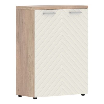 Torr Lux TLMC 85.1 (Дуб каньон/Латте) Шкаф с глухими средними дверьми и топом