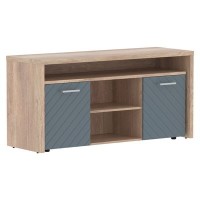 Torr Lux TLTF-3D (Дуб каньон/Серо-голубой) Тумба с фригобаром