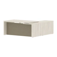Torr Люкс TLCT 1820 L (Сосна эдмонт/Капучино) Стол руководителя, левый