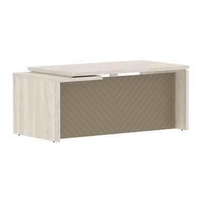 Torr Lux TLCT 189 R (Сосна эдмонт/Капучино) Стол руководителя, правый