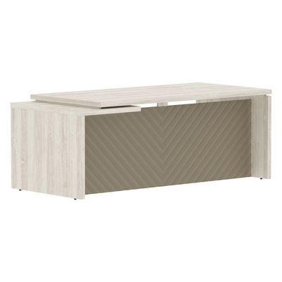 Torr Lux TLCT 209 R (Сосна эдмонт/Капучино) Стол руководителя, правый