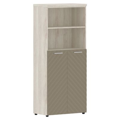 Torr Lux TLHC 85.6 (Сосна эдмонт/Капучино) Шкаф с 1 комплектом глухих средних дверей и топом