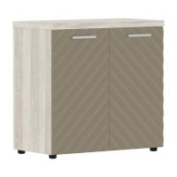 Torr Lux TLLC 85.1 (Сосна эдмонт/Капучино) Шкаф с глухими малыми дверьми и топом