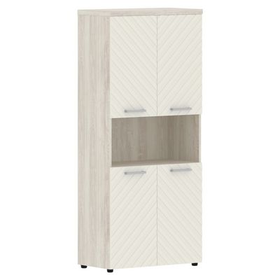 Torr Lux TLHC 85.4 (Сосна эдмонт/Латте) Шкаф с 2-мя комплектами глухих малых дверей и топом