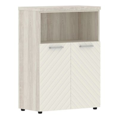 Torr Lux TLMC 85.3 (Сосна эдмонт/Латте) Шкаф с глухими малыми дверьми и топом