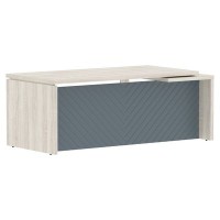 Torr Lux TLCT 209 L (Сосна эдмонт/Серо-голубой) Стол руководителя, левый