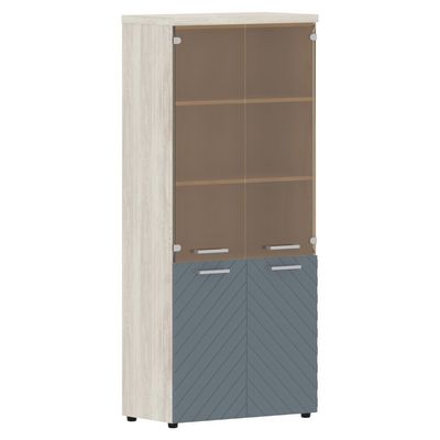 Torr Lux TLHC 85.2 (Сосна эдмонт/Серо-голубой) Шкаф комбинированный с топом