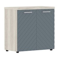 Torr Lux TLLC 85.1 (Сосна эдмонт/Серо-голубой) Шкаф с глухими малыми дверьми и топом