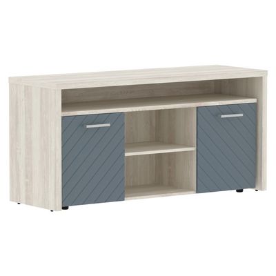 Torr Lux TLTF-3D (Сосна эдмонт/Серо-голубой) Тумба с фригобаром