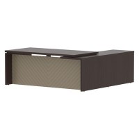 Torr Lux TLCT 2020 L (Венге магия/Капучино) Стол руководителя, левый