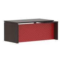 Torr Lux TLCT 189 L (Венге магия/Красный) Стол руководителя, левый