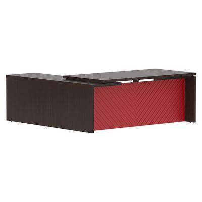 Torr Lux TLCT 2020 R (Венге магия/Красный) Стол руководителя, правый