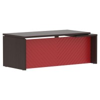 Torr Lux TLCT 209 L (Венге магия/Красный) Стол руководителя, левый