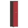 Torr Lux TLHC 42.1 L (Венге магия/Красный) Шкаф колонка, левый, с глухой дверью и топом