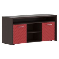 Torr Lux TLTF-3D (Венге магия/Красный) Тумба с фригобаром