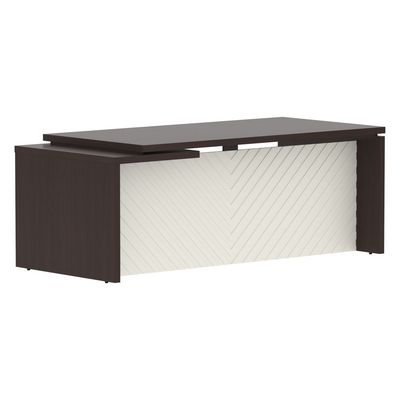 Torr Lux TLCT 209 R (Венге магия/Латте) Стол руководителя, правый