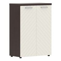 Torr Lux TLMC 85.1 (Венге магия/Латте) Шкаф с глухими средними дверьми и топом