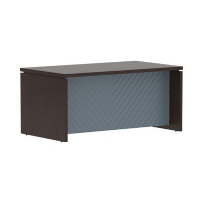 Torr Lux TLST 169H (Венге магия/Серо-голубой) Стол руководителя