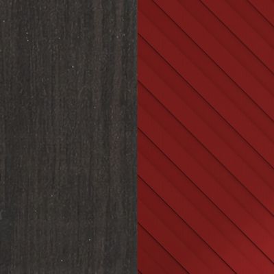 Torr Lux TLCT 1820 R (Венге магия/Красный) Стол руководителя, правый