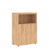 Torr Z TMC 85.3 (Дуб бофорд) Шкаф средний с глухими малыми дверьми и топом