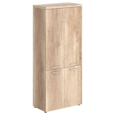 Torr Z THC 85.3 (Дуб каньон) Шкаф высокий с глухими средними и малыми дверьми