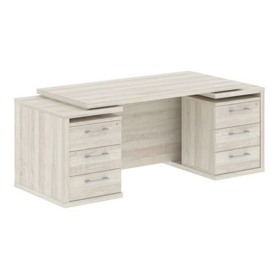 Torr Z TDT 197 (Сосна эдмонт) Стол письменный с двумя тумбами