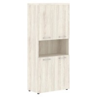 Torr Z THC 85.4 (Сосна эдмонт) Шкаф высокий с 2-мя комплектами глухих малых дверей и топом