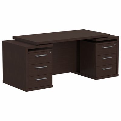 Torr Z TDT 197 (Венге магия) Стол письменный с двумя тумбами