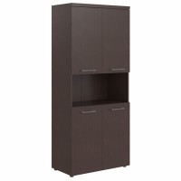 Torr Z THC 85.4 (Венге магия) Шкаф высокий с 2-мя комплектами глухих малых дверей и топом