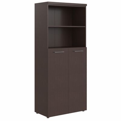 Torr Z THC 85.6 (Венге магия) Шкаф высокий с глухими средними дверьми и топом