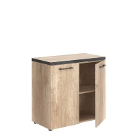 Torr TLC 85.1 (Дуб каньон) Шкаф с глухими малыми дверьми и топом