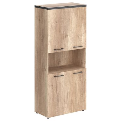 Torr THC 85.4 (Дуб каньон) Шкаф с 2-мя комплектами глухих малых дверей и топом