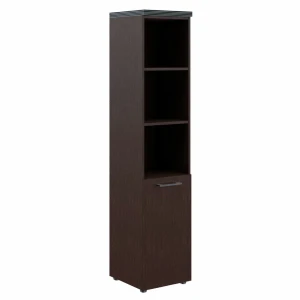 Torr THC 42.5 (Венге магия) Шкаф колонка с глухой малой дверью и топом