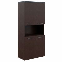 Torr THC 85.4 (Венге магия) Шкаф с 2-мя комплектами глухих малых дверей и топом