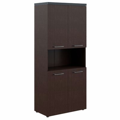 Torr THC 85.4 (Венге магия) Шкаф с 2-мя комплектами глухих малых дверей и топом