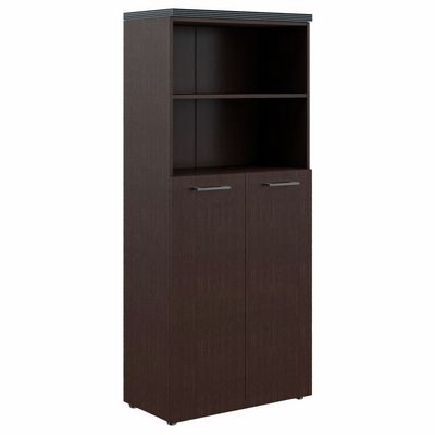 Torr THC 85.6 (Венге магия) Шкаф с глухими средними дверьми и топом