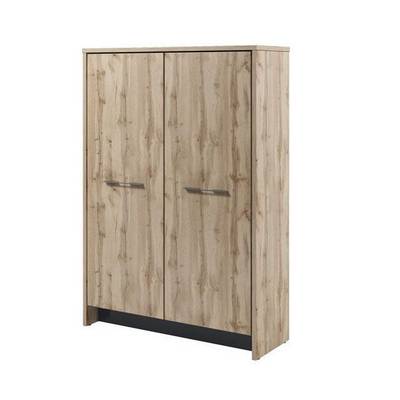 Торстон T-32-02 (Дуб вотан) Шкаф двухсекционный